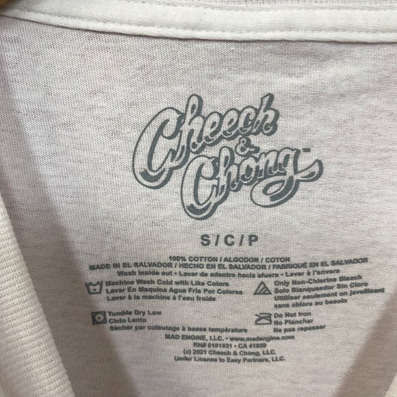 Cheech & Chong Abstract Duo Graphic T-Shirt Small - Picture 4 of 4